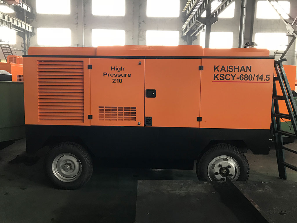 KAISHAN KSCY Diesel portable Screw Air Compressor