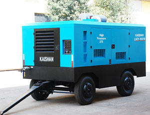 KAISHAN LG High Pressure Diesel Protable Screw Air Compressor